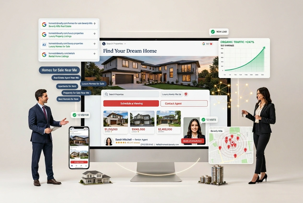 real estate seo services